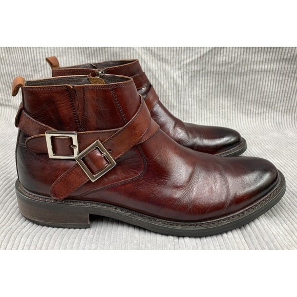 Men\'s Brown Leather Chukka Boots main image 8